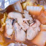 牡蠣のホイル焼き（バターポン酢）